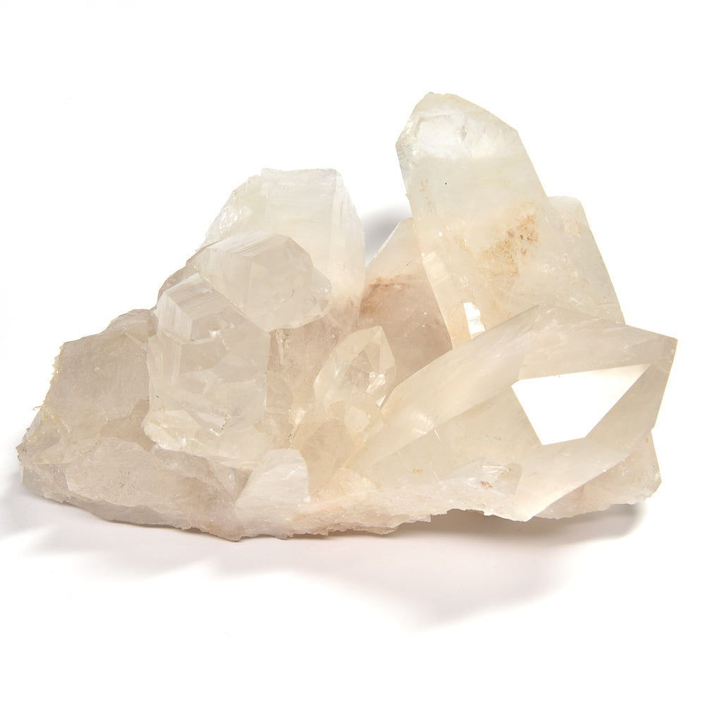 パールヴァティ渓谷産ヒマラヤマニカラン水晶 クラスター 165x140x95mm #RK116