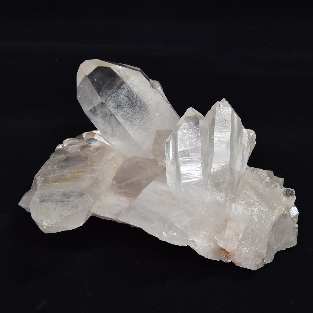 パールヴァティ渓谷産ヒマラヤマニカラン水晶 クラスター 165x140x95mm #RK116