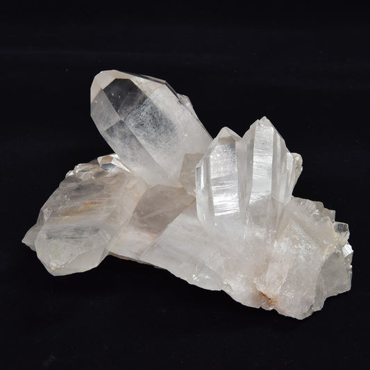 パールヴァティ渓谷産ヒマラヤマニカラン水晶 クラスター 165x140x95mm #RK116