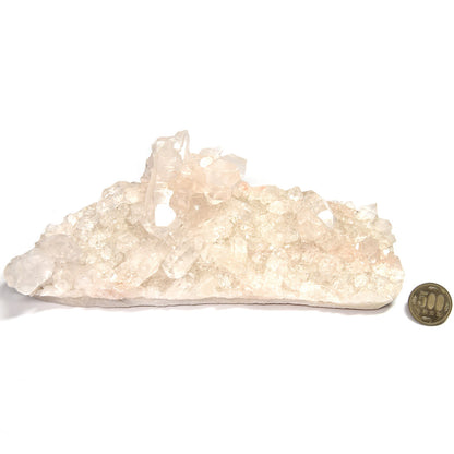 パールヴァティ渓谷産ヒマラヤマニカラン水晶 クラスター 260x100x80mm #RK117