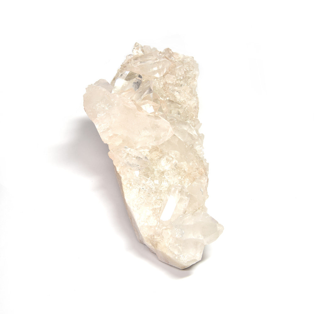 パールヴァティ渓谷産ヒマラヤマニカラン水晶 クラスター 260x100x80mm #RK117