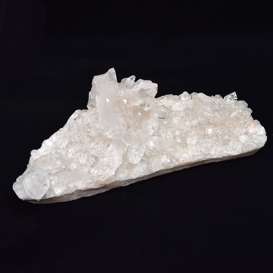 パールヴァティ渓谷産ヒマラヤマニカラン水晶 クラスター 260x100x80mm #RK117