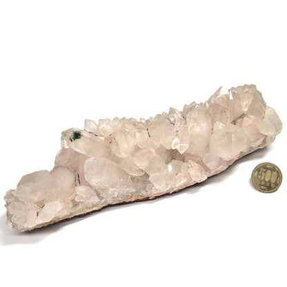 パールヴァティ渓谷産ヒマラヤマニカラン水晶 クラスター 250x90x90mm #RK118