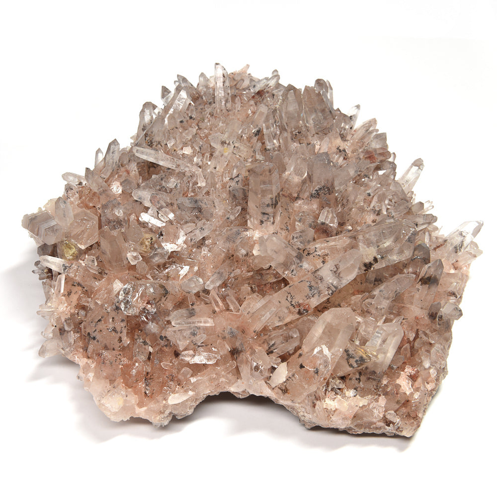 パールヴァティ渓谷産ヒマラヤマニカラン水晶 クラスター 250x250x70mm #RK119