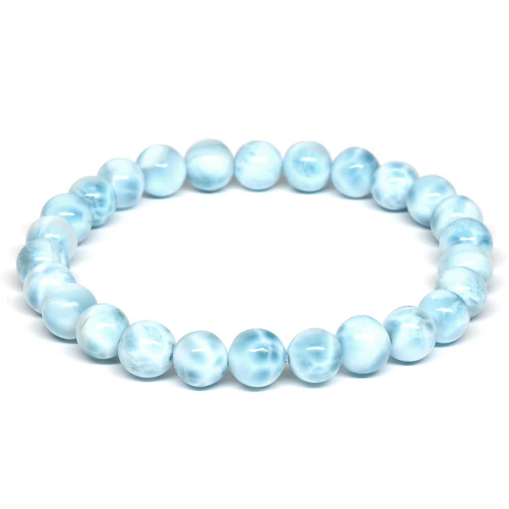 ラリマー ブレスレット 7.5-8mm #RK131