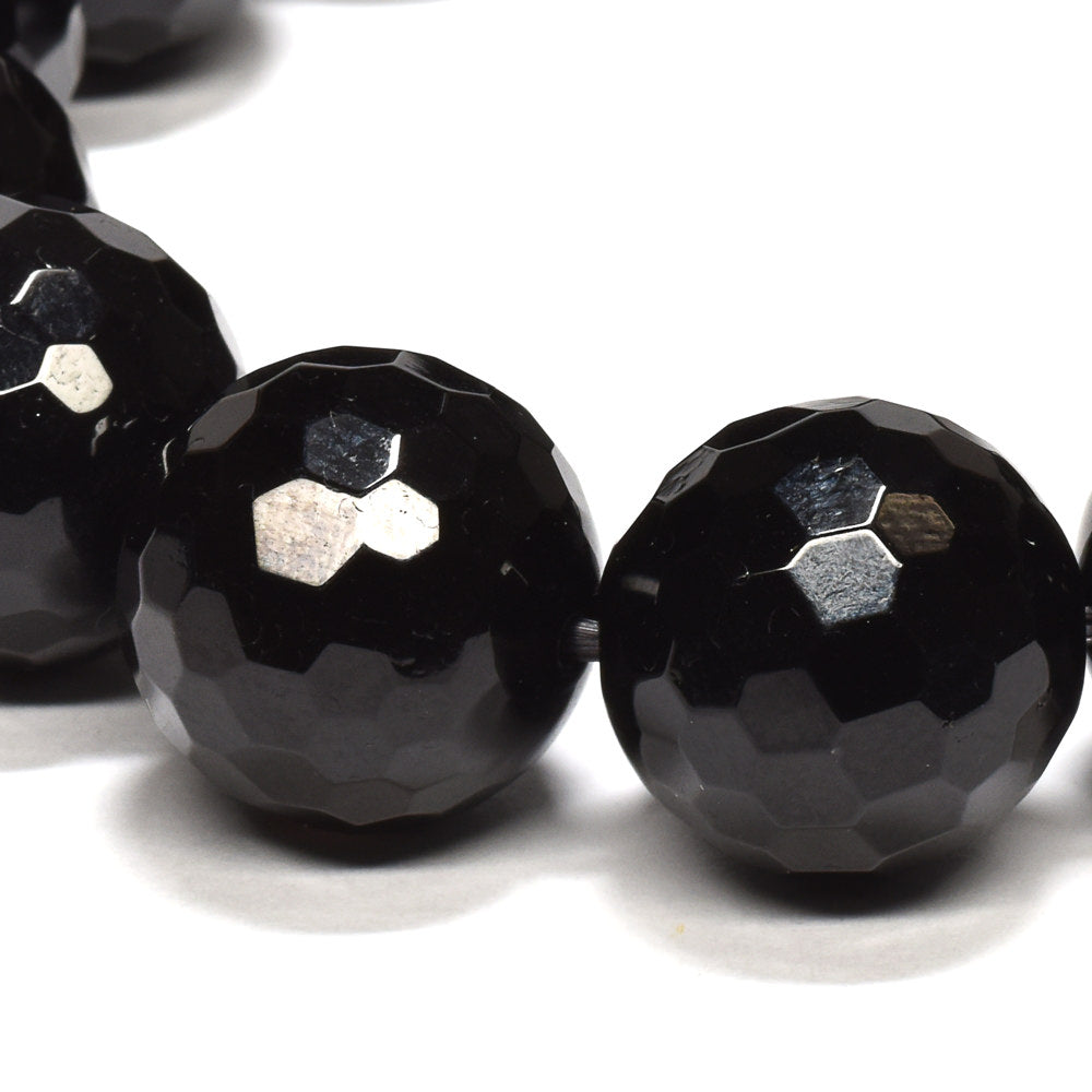 モリオン ミラーボールカットビーズ ブレスレット 15.5-16mm #RK135