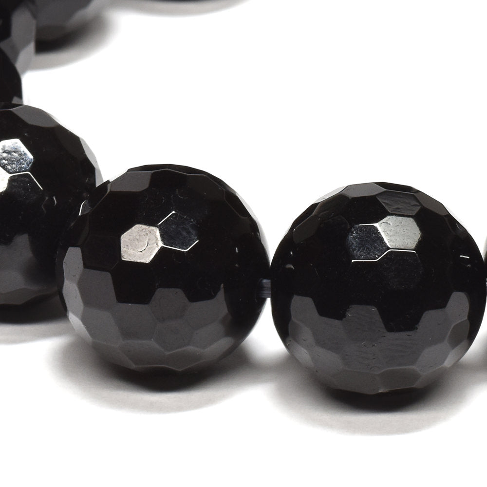 モリオン ミラーボールカットビーズ ブレスレット 15.5-16mm #RK136