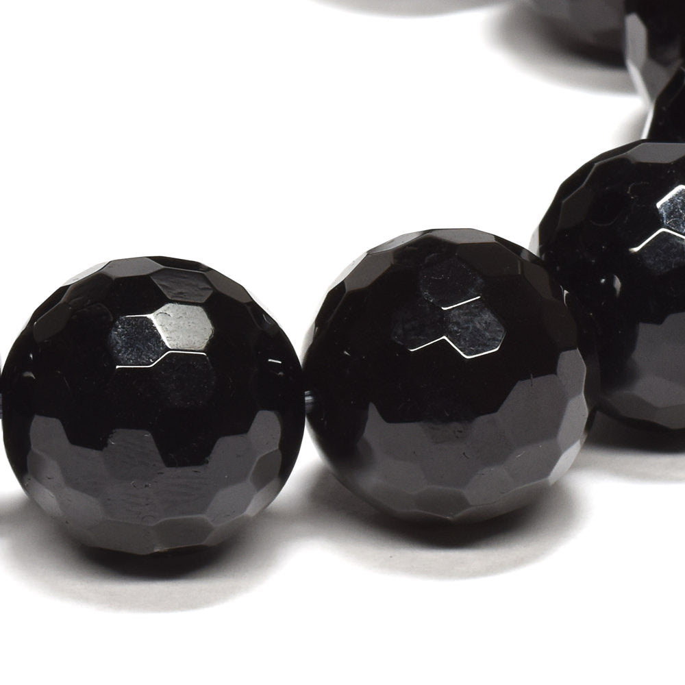 モリオン ミラーボールカットビーズ ブレスレット 15.5-16mm #RK136