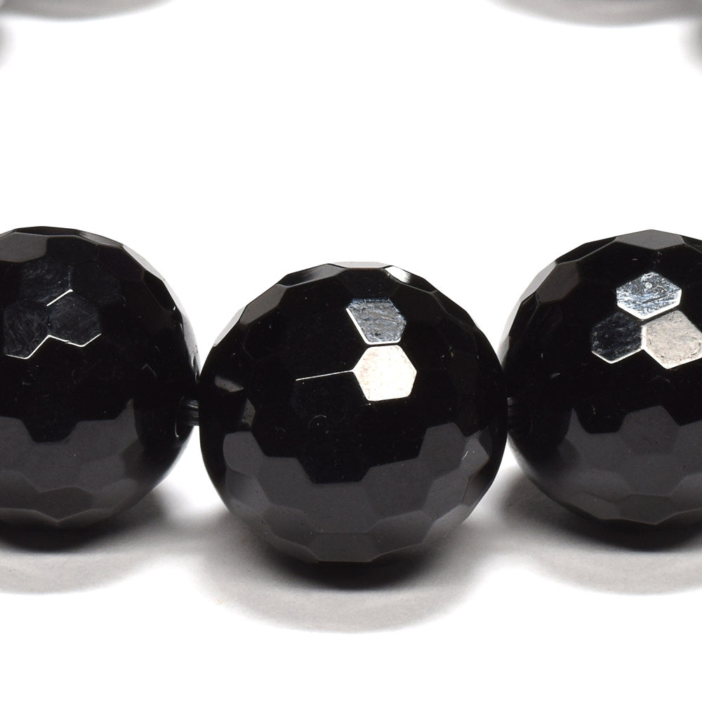 モリオン ミラーボールカットビーズ ブレスレット 15.5mm #RK137