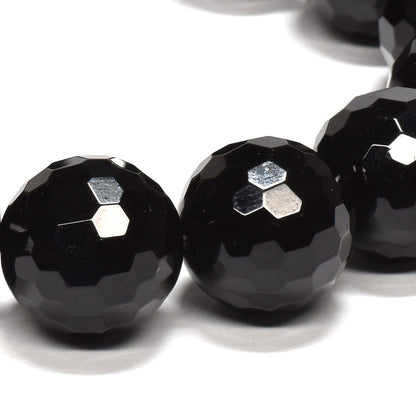 モリオン ミラーボールカットビーズ ブレスレット 15.5mm #RK137