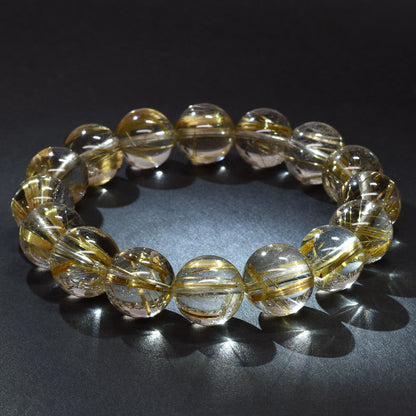 ゴールドルチルクォーツ ブレスレット 13-13.5mm #RK146