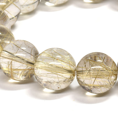 ゴールドルチルクォーツ ブレスレット 13-13.5mm #RK147