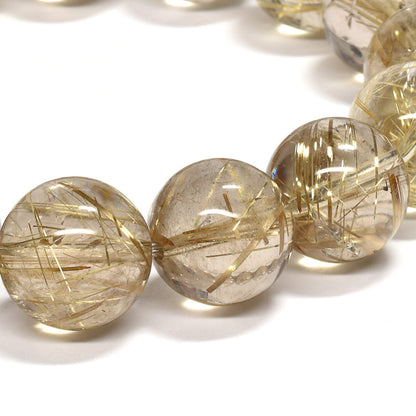 ゴールドルチルクォーツ ブレスレット 13-13.5mm #RK148