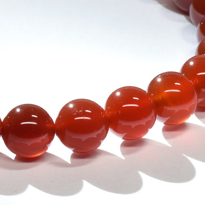 【山梨一級研磨士作】赤メノウ ブレスレット 8mm #RL005