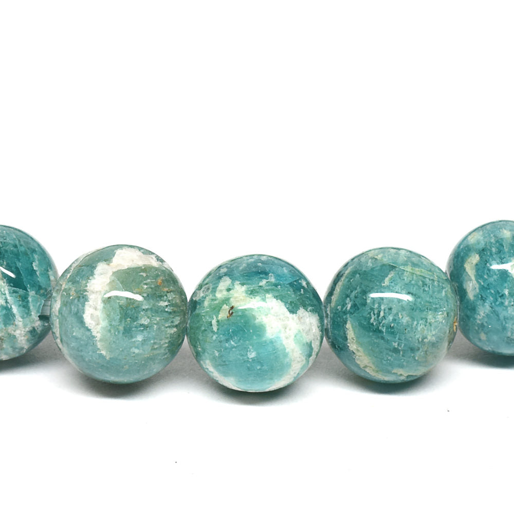 【山梨一級研磨士作】アマゾナイト ブレスレット 8mm #RL006