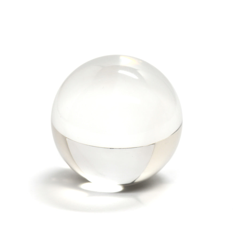 【山梨一級研磨士作】天然水晶 丸玉 18.1mm #RL009