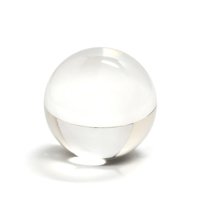 【山梨一級研磨士作】天然水晶 丸玉 18.1mm #RL009