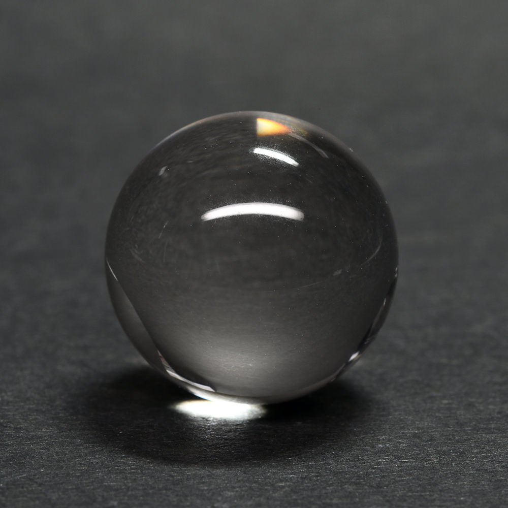 【山梨一級研磨士作】天然水晶 丸玉 18.1mm #RL009