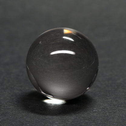 【山梨一級研磨士作】天然水晶 丸玉 18.1mm #RL009