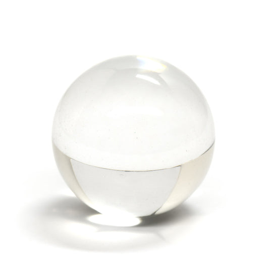 【山梨一級研磨士作】天然水晶 丸玉 19.5mm #RL011