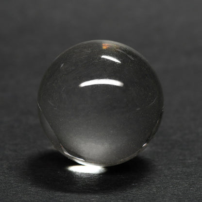 【山梨一級研磨士作】天然水晶 丸玉 19.5mm #RL011