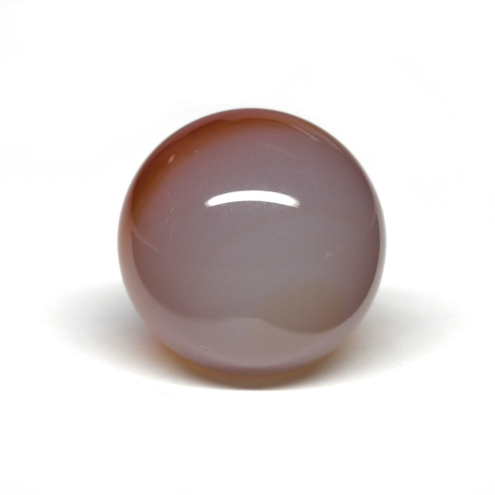 【山梨一級研磨士作】赤メノウ 丸玉 18.3mm #RL013