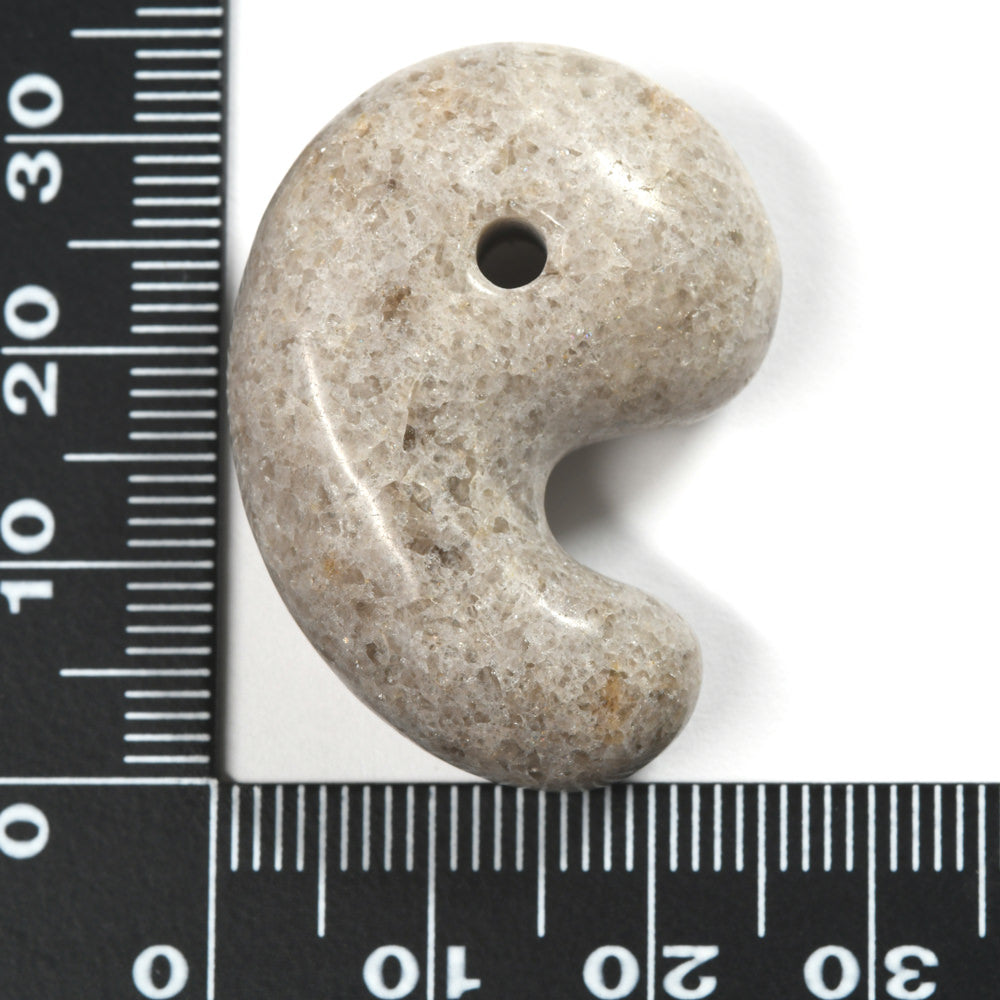 宮崎ニニギ水晶 勾玉 34.2x24.3x13mm #RL020