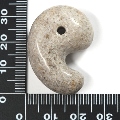 宮崎ニニギ水晶 勾玉 34.2x24.3x13mm #RL020