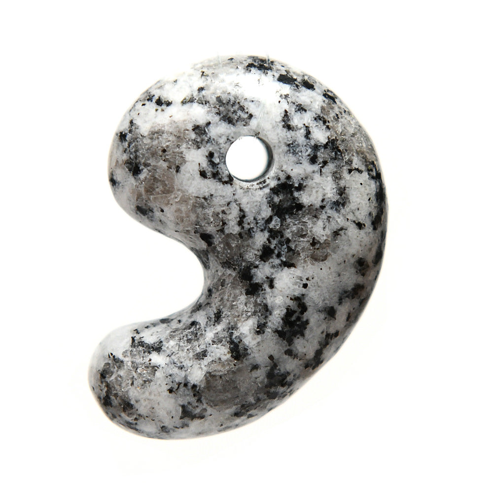 茨城県産 八郷雲龍石 勾玉 33x23.5x12.5mm #RL021