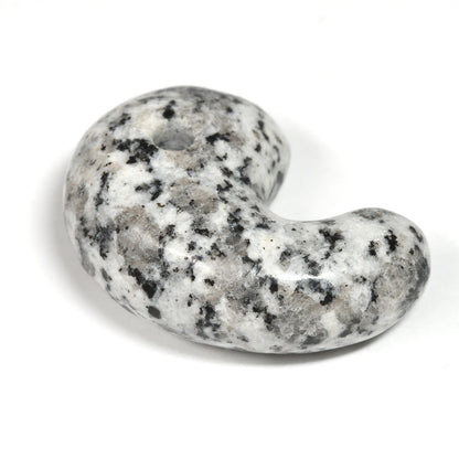 茨城県産 八郷雲龍石 勾玉 33x23.5x12.5mm #RL021