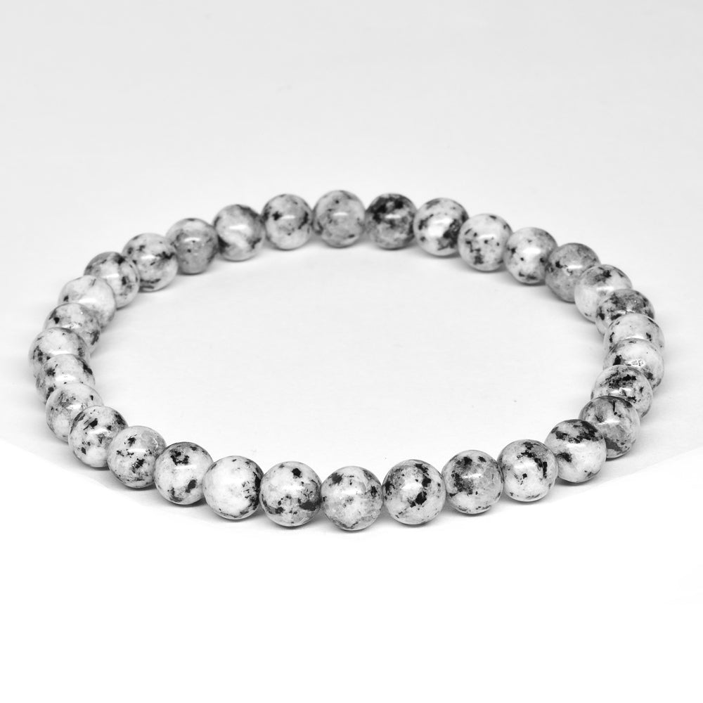 茨城県産 八郷雲龍石 ブレスレット 6mm #RL022