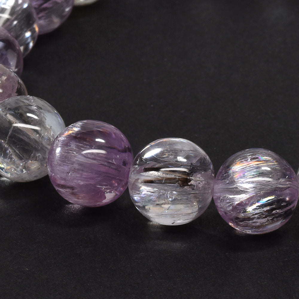 [高品質] クンツァイト ブレスレット 9.5mm #RL031