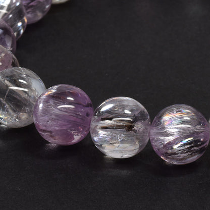 [高品質] クンツァイト ブレスレット 9.5mm #RL031