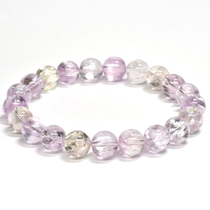 [高品質] クンツァイト ブレスレット 9.5mm #RL031