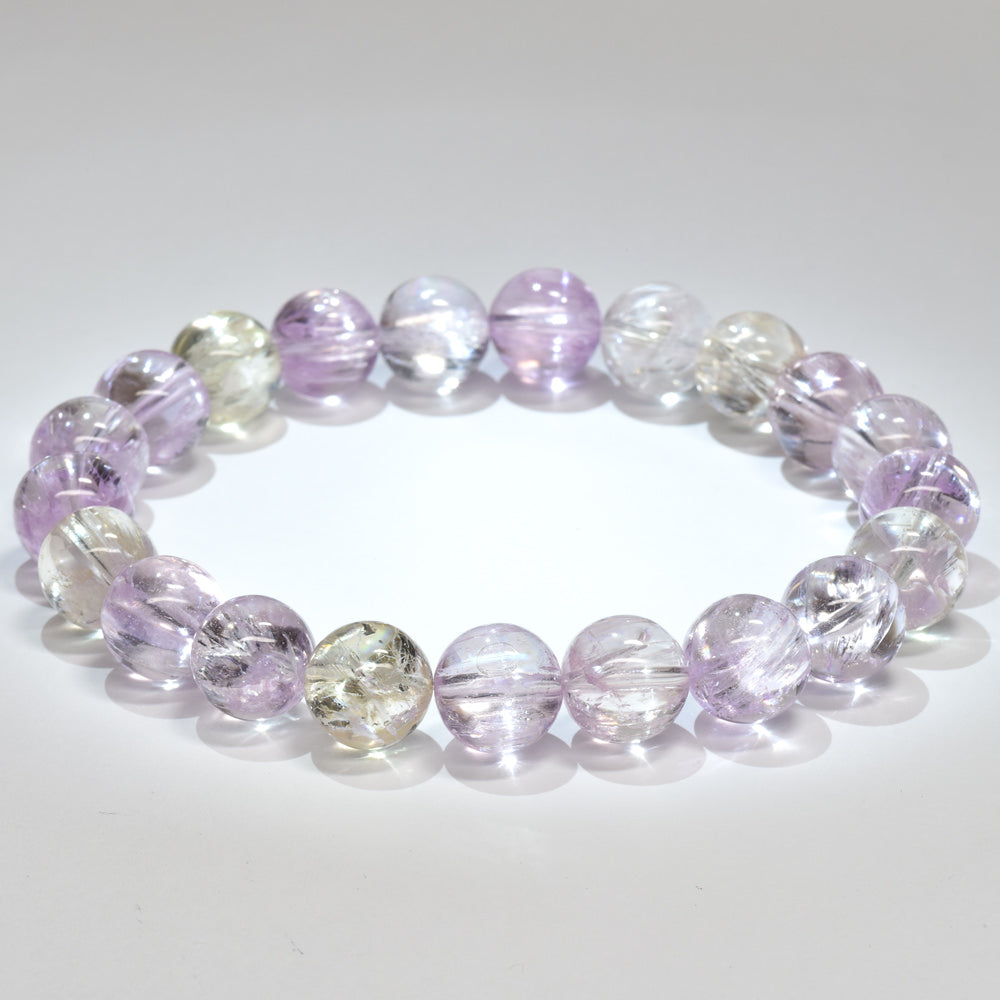 [高品質] クンツァイト ブレスレット 9.5mm #RL031