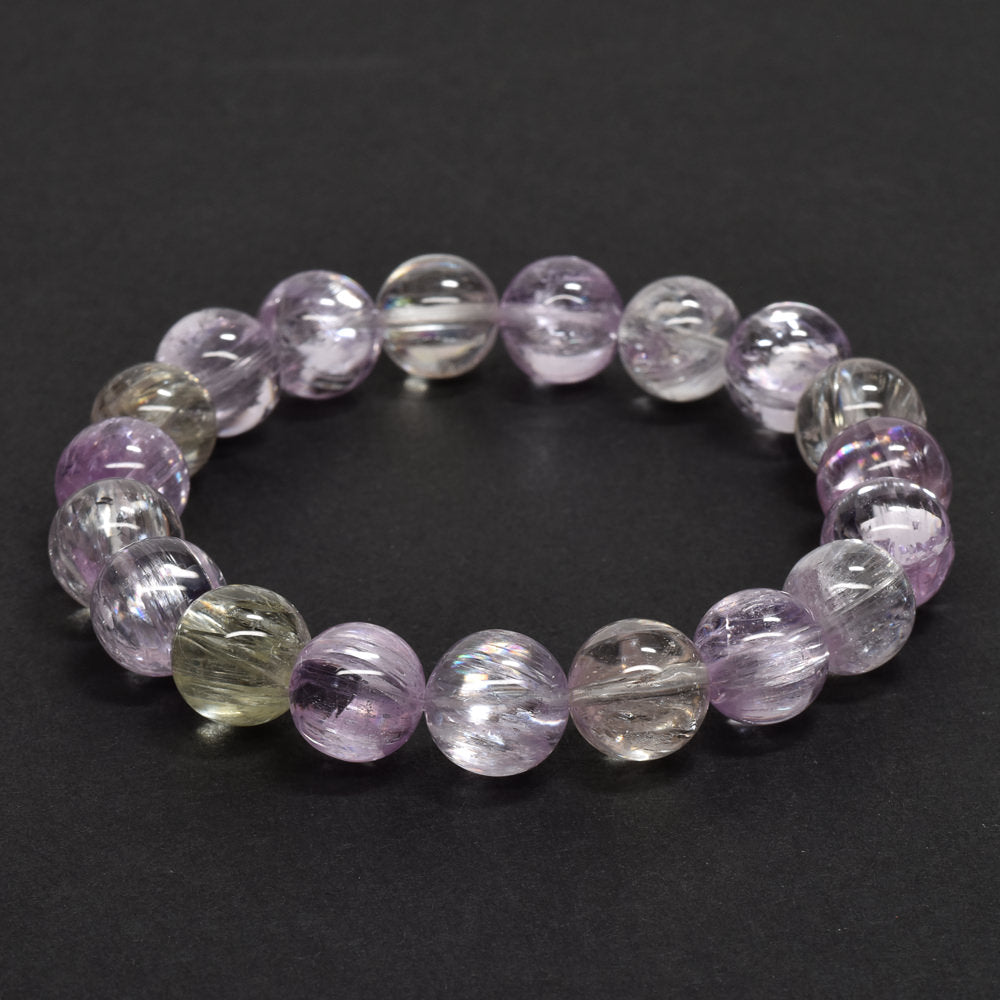 [高品質] クンツァイト ブレスレット 10.5mm #RL032