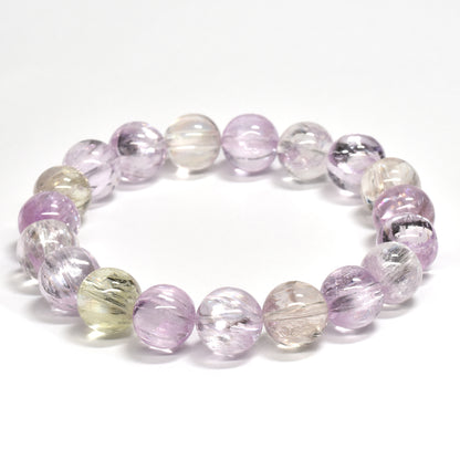 [高品質] クンツァイト ブレスレット 10.5mm #RL032