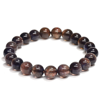 [高品質] アイオライトサンストーン ブレスレット 9mm #RL035