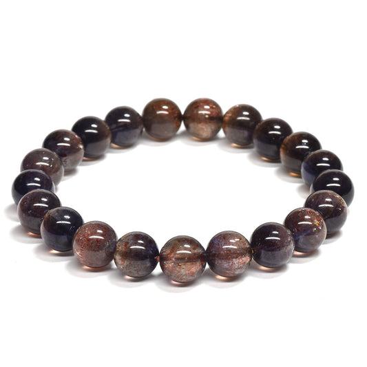 [高品質] アイオライトサンストーン ブレスレット 9mm #RL035