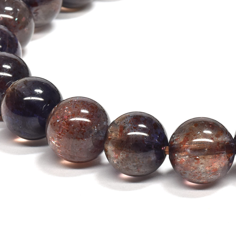 [高品質] アイオライトサンストーン ブレスレット 9mm #RL035