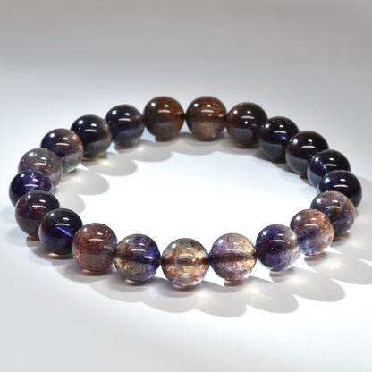 [高品質] アイオライトサンストーン ブレスレット 9mm #RL035