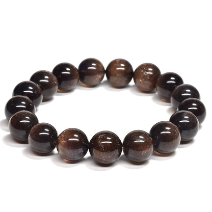 [高品質] アイオライトサンストーン ブレスレット 12.5mm #RL036