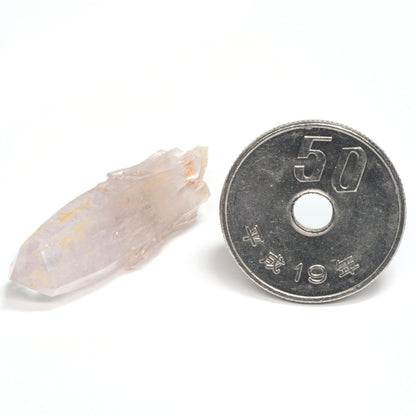 石川県尾小屋鉱山金平抗産アメジスト 原石 31.5x10.5x10.5mm #RL051