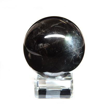 [鑑別付]チベット産スターモリオン 丸玉 54.6mm #RL053