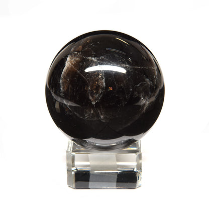 [鑑別付]チベット産スターモリオン 丸玉 54.6mm #RL053