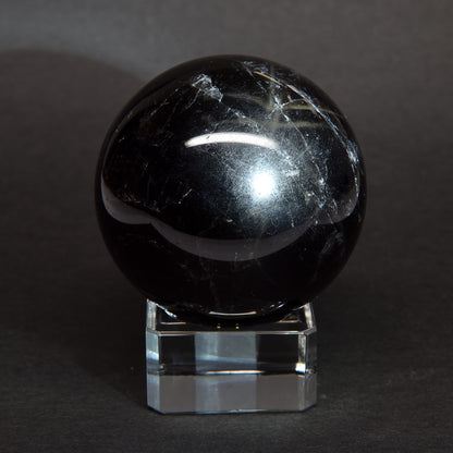 [鑑別付]チベット産スターモリオン 丸玉 54.6mm #RL053