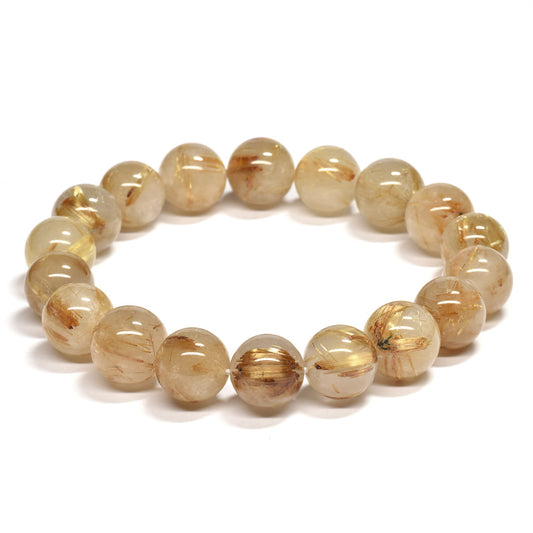 ゴールドルチルクォーツ ブレスレット 11-11.5mm #RL065