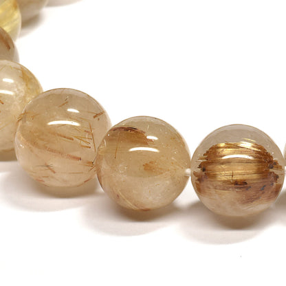 ゴールドルチルクォーツ ブレスレット 11-11.5mm #RL065