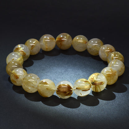 ゴールドルチルクォーツ ブレスレット 11-11.5mm #RL065