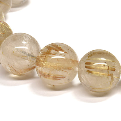 ゴールドルチルクォーツ ブレスレット 12mm #RL066